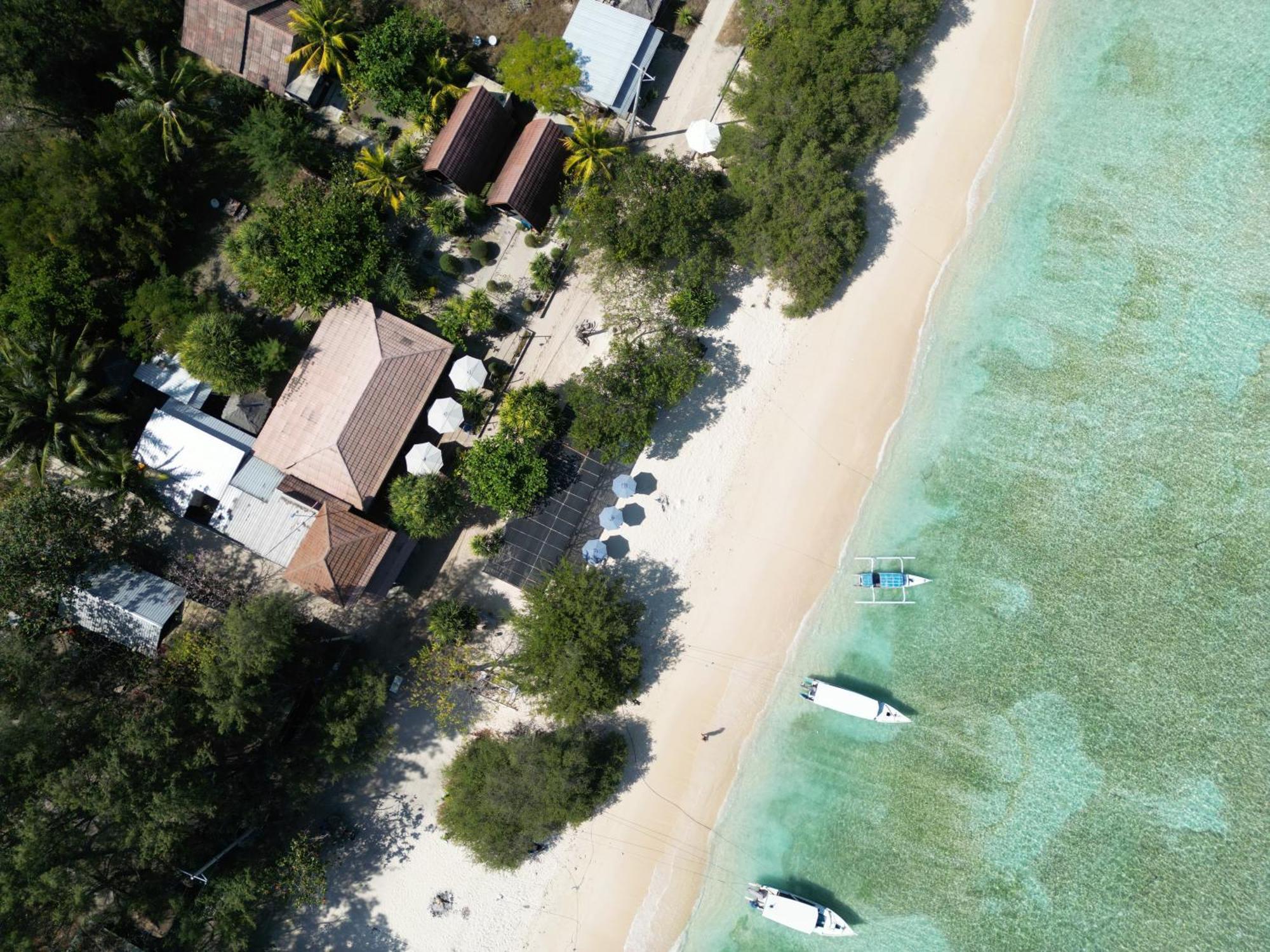 Two Brothers Bungalows Gili Meno Luaran gambar