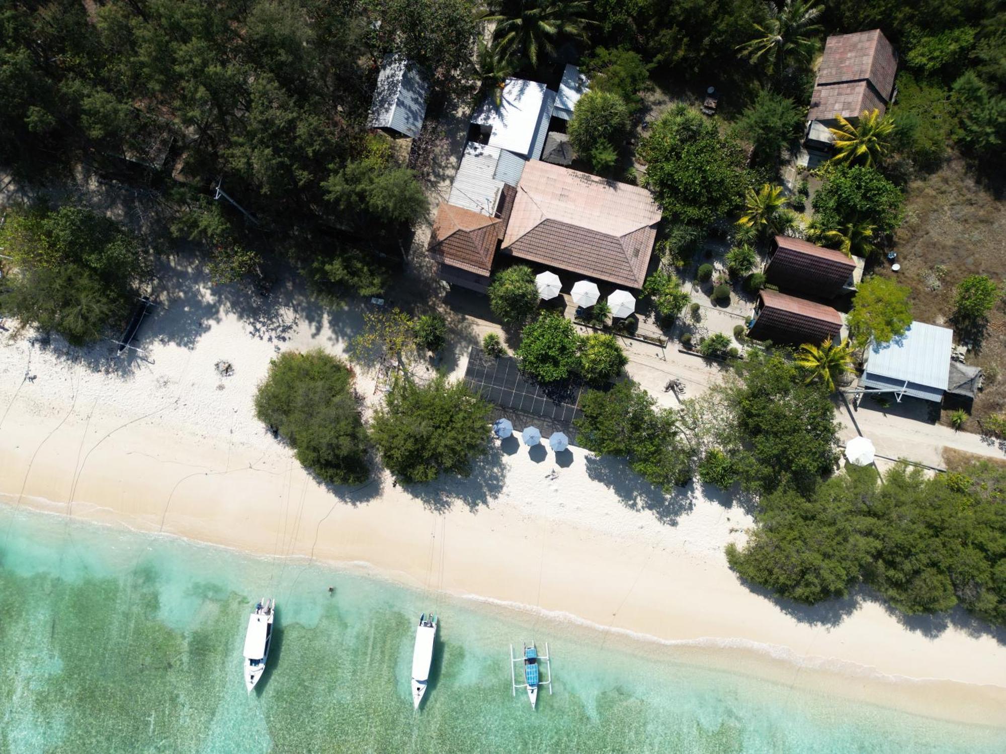 Two Brothers Bungalows Gili Meno Luaran gambar